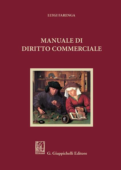 Manuale di diritto commerciale - Luigi Farenga - copertina