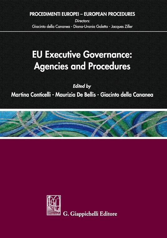 EU executive governance: agencies and procedures - copertina