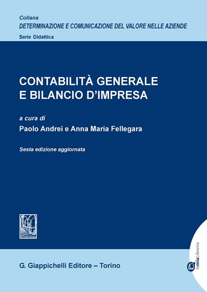 Contabilità generale e bilancio d'impresa - copertina