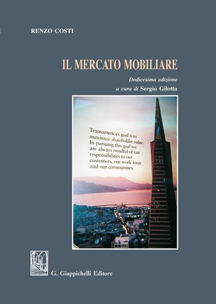 Il mercato mobiliare - Renzo Costi - copertina