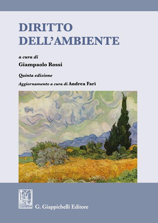 Diritto dell'ambiente - copertina