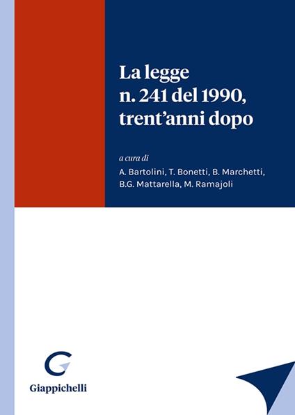 La legge n. 241 del 1990, trent'anni dopo - copertina