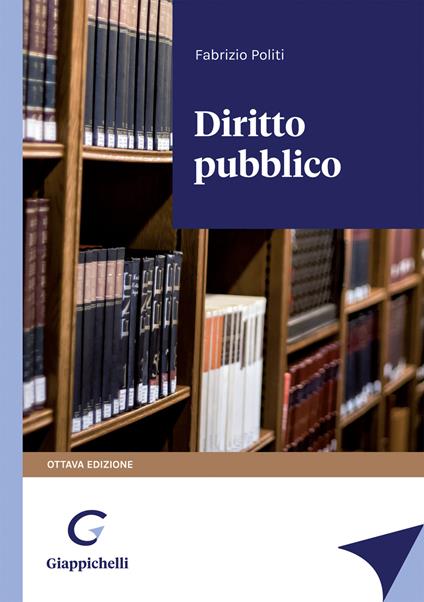 Diritto pubblico - Fabrizio Politi - copertina