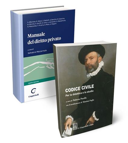 Manuale del diritto privato-Codice civile. Per la didattica e lo studio - copertina