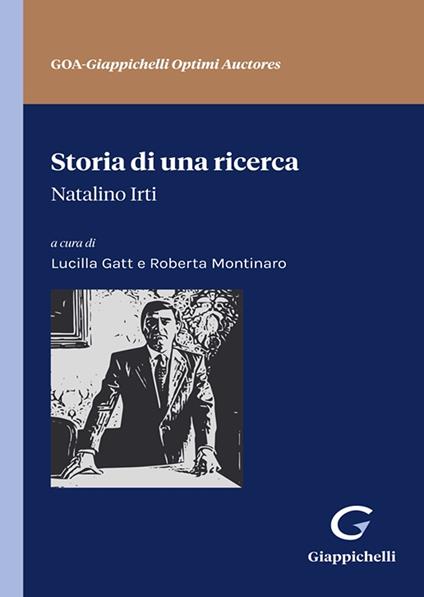 Storia di una ricerca - Natalino Irti - copertina