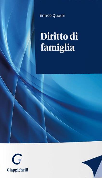 Diritto di famiglia - Enrico Quadri - copertina