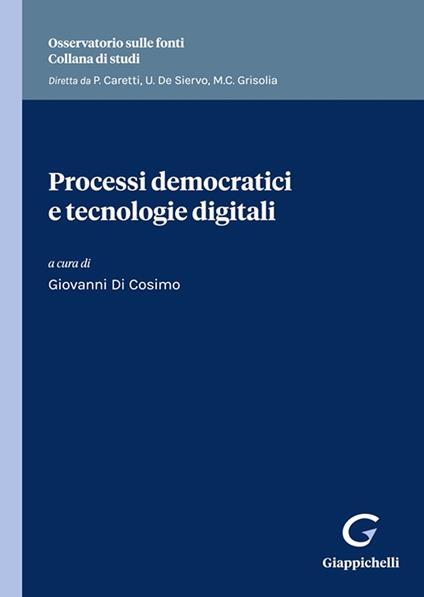 Processi democratici e tecnologie digitali - copertina