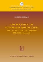 Los documentos notariales mortis causa: