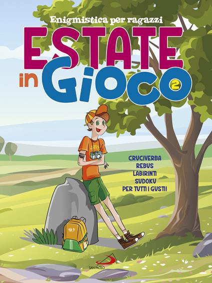 Estate in gioco. Enigmistica per ragazzi - copertina