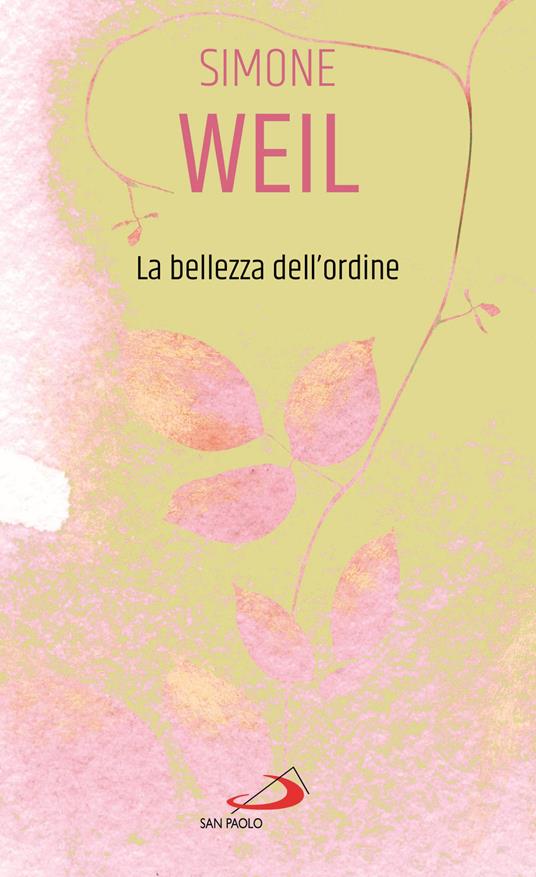 La bellezza dell'ordine - Simone Weil - copertina