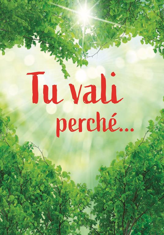 Tu vali perché... Un pensiero per te - copertina