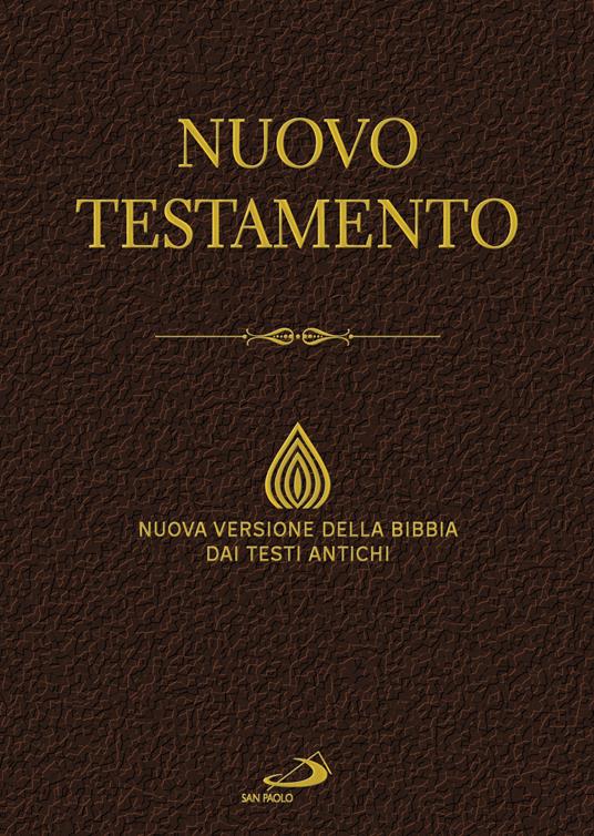 Nuovo Testamento. Nuova versione della Bibbia dai Testi Antichi - copertina