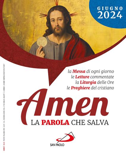 Amen. La parola che salva (2024). Vol. 6: Giugno - copertina