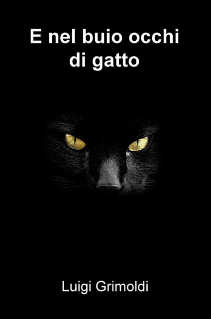 E nel buio occhi di gatto - Luigi Grimoldi - copertina