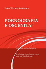 Pornografia e oscenità. Testo inglese a fronte