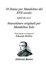 10 danze per mandolino del XVII secolo