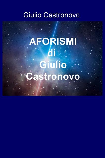 Aforismi - Giulio Castronovo - copertina