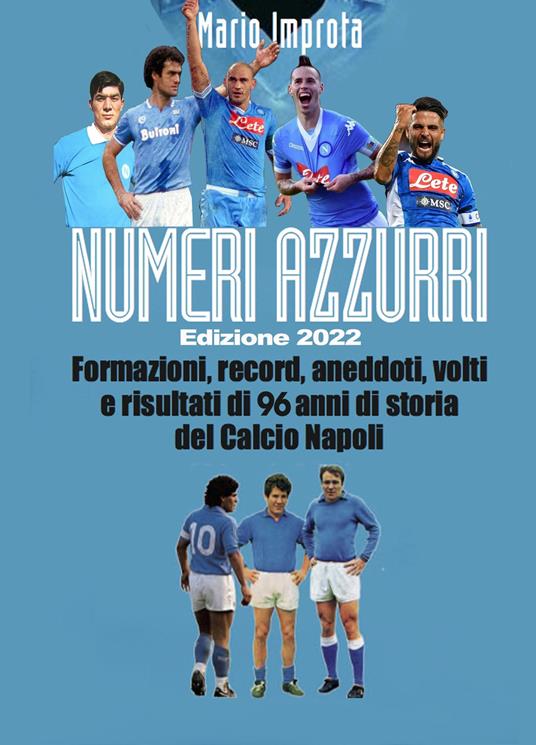 Numeri azzurri - Mario Improta - copertina