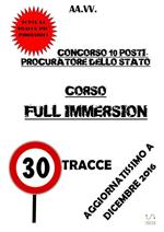 Corso full immersion. Concorso 10 procuratori dello Stato