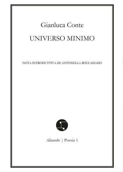 Universo minimo - Gianluca Conte - copertina