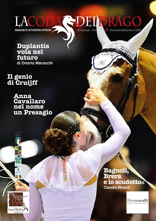 La coda del drago. Magazine di letteratura sportiva. Vol. 0 - copertina