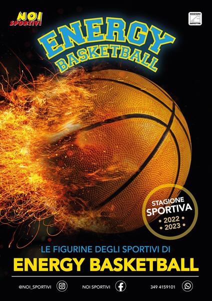 Energy Basketball. Album con figurine stampate direttamente sulle pagine. Ediz. illustrata - Donato Cicogna - copertina