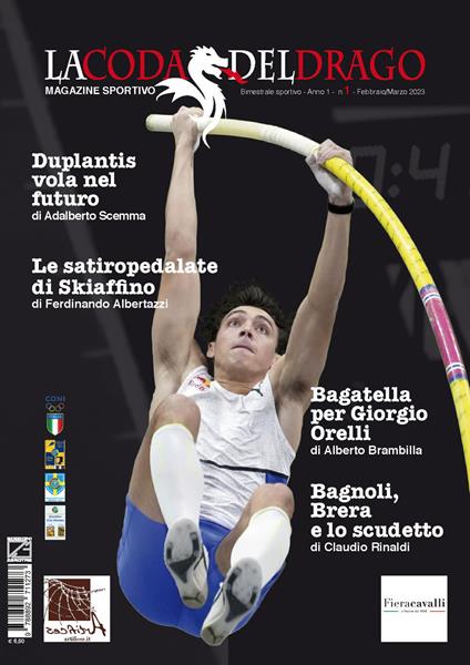 La coda del drago. Magazine di letteratura sportiva. Vol. 1 - copertina