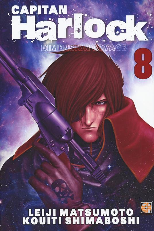 Dimension voyage. Capitan Harlock. Vol. 8 - Leiji Matsumoto,Kouiti Shimaboshi - copertina