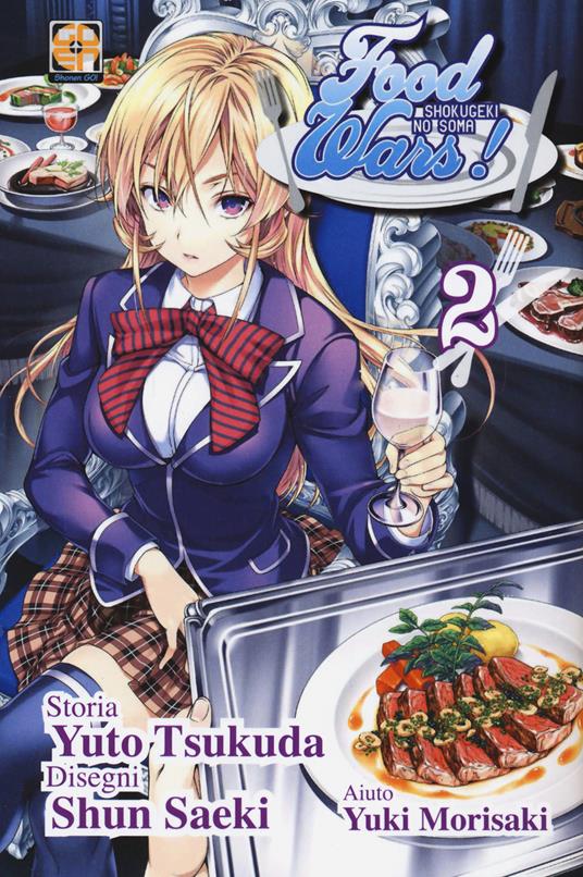 Food wars!. Vol. 2 - Yuto Tsukuda,Shun Saeki,Yuki Morisaki - copertina