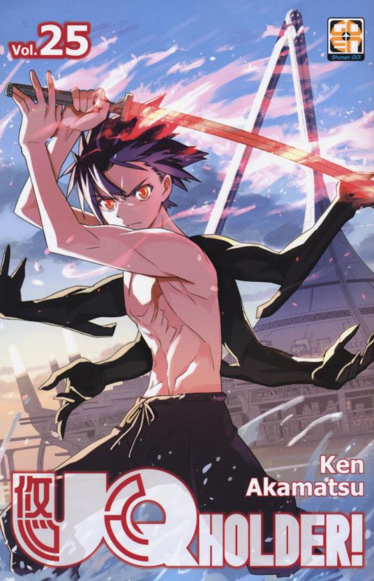 UQ Holder!. Vol. 25 - Ken Akamatsu - copertina