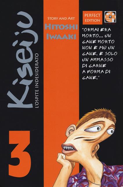 L' ospite indesiderato. Kiseiju. Vol. 3 - Hitoshi Iwaaki - copertina