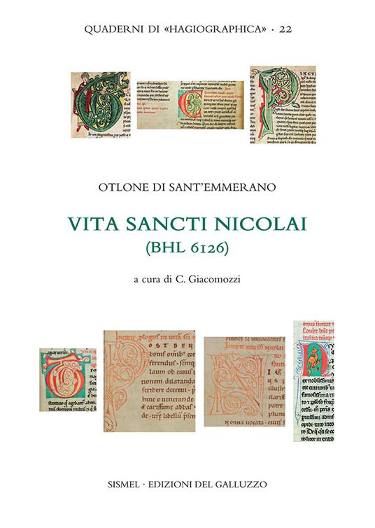 Vita sancti Nicolai (BHL 6126). Ediz. critica - Otlone di Sant'Emmerano - copertina