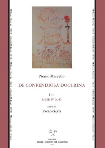 De conpendiosa doctrina. Testo latino a fronte. Vol. 2/1: Liber IV (A-F) - Nonio Marcello - copertina
