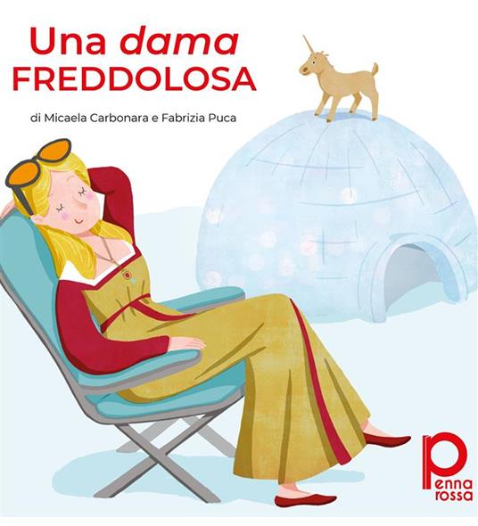 Una dama freddolosa - Micaela Carbonara,Fabrizia Puca - copertina