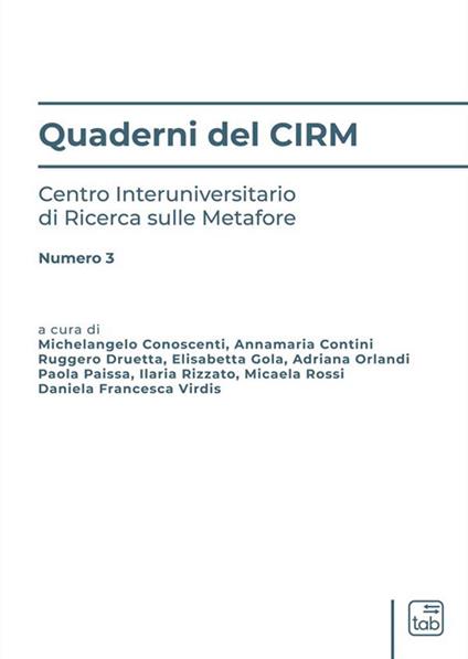 Quaderni del CIRM. Nuova ediz.. Vol. 3 - copertina