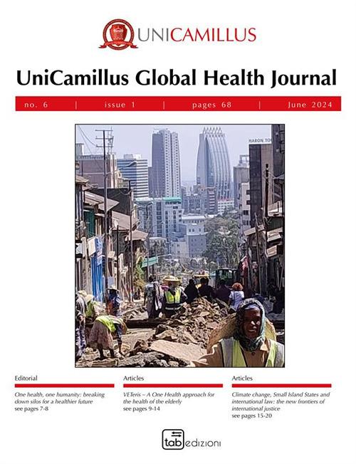 UGHJ. UniCamillus Global Health Journal (2024). Vol. 6 - copertina