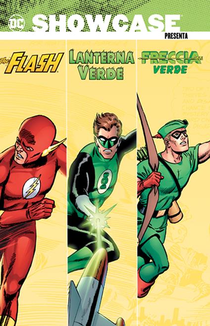 DC Showcase presenta: Flash-Lanterna Verde-Freccia Verde - copertina