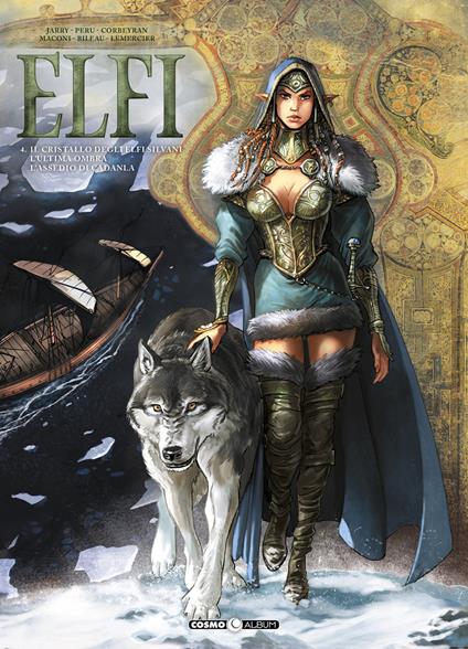 Elfi. Vol. 4: cristallo degli elfi silvani-L'ultima ombra-L'assegno di Cadanla, Il. - Nicolas Jarry,Olivier Peru,Eric Corbeyran - copertina