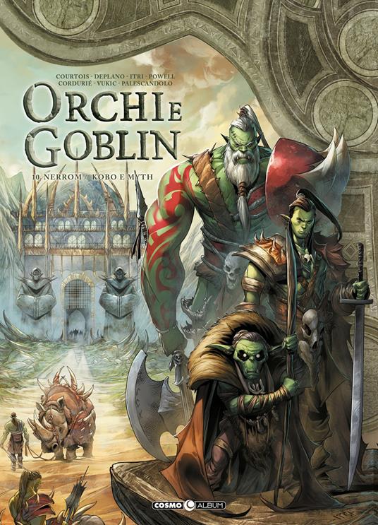Orchi e goblin. Vol. 10: Nerrom/Kobo e Myth - copertina