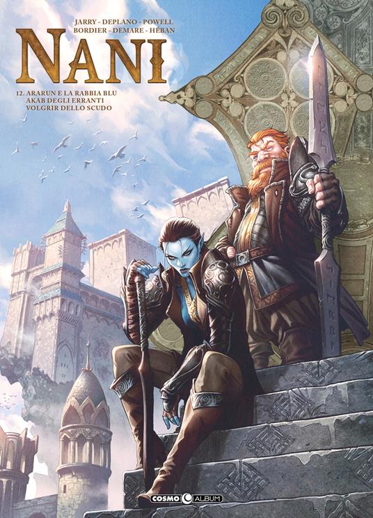 Nani. Vol. 12: Ararun e la rabbia blu/Akab degli erranti/Volgrir dello scudo - Nicolas Jarry - copertina