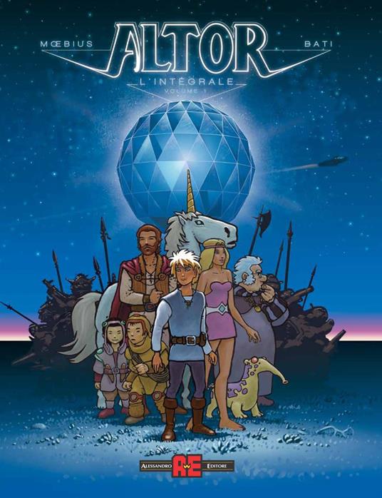 Altor. L'integrale. Vol. 1 - Moebius,Bati - copertina