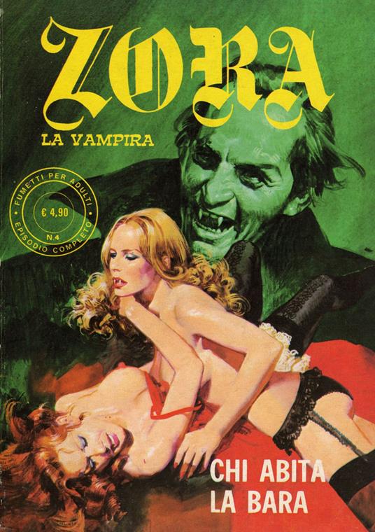 Zora la vampira. Vol. 4: Chi abita la bara - copertina