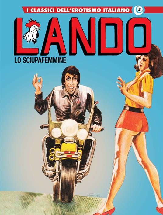 Lando. I classici dell'erotismo italiano. Vol. 31: Lo sciupafemmine - copertina
