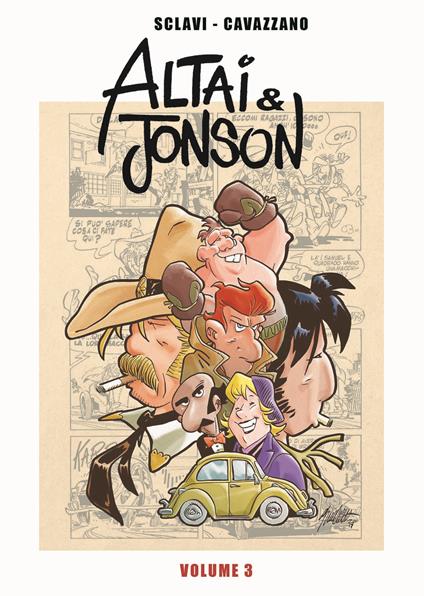 Altai & Jonson. Vol. 3 - Tiziano Sclavi,Giorgio Cavazzano - copertina