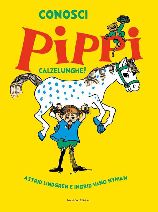 Pippi Calzelunghe - Astrid Lindgren - copertina