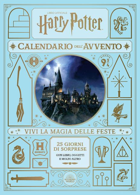 Harry Potter. Il calendario dell'Avvento. Con gadget - copertina