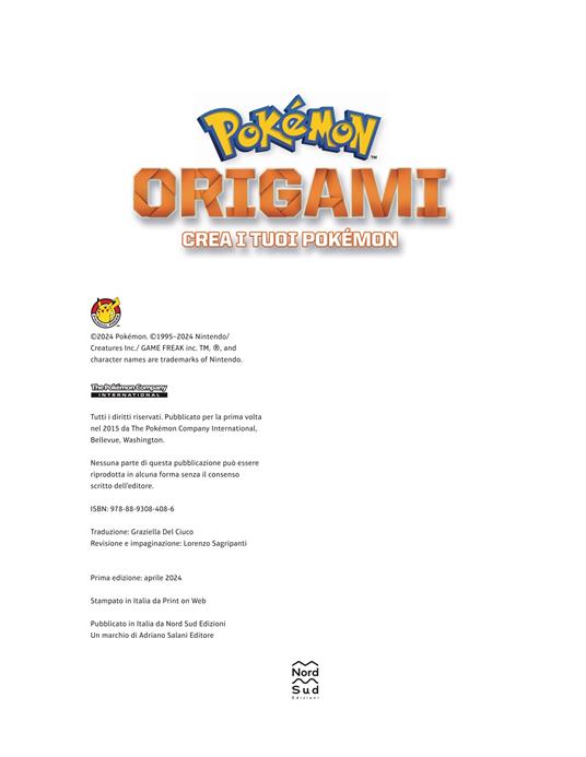 Pokémon. Origami - 4