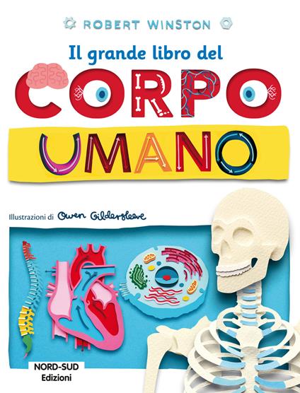 Il grande libro del corpo umano. Ediz. a colori - copertina