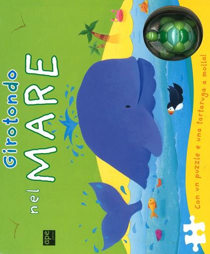 Girotondo nel mare. Libro puzzle. Con gadget - Alex Burnett - copertina