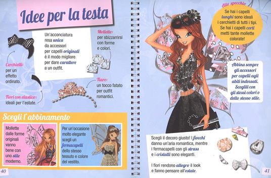 Stilista di moda. Winx Fairy Couture. Ediz. a spirale. Con Adesivi - 6